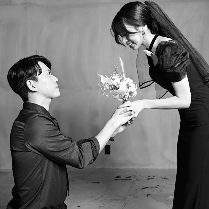 プロポーズ風ショット