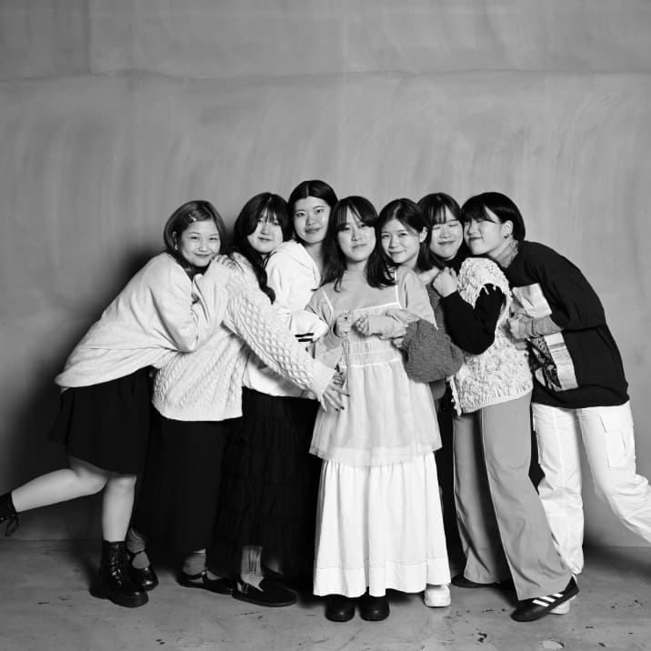 くっつきポーズ