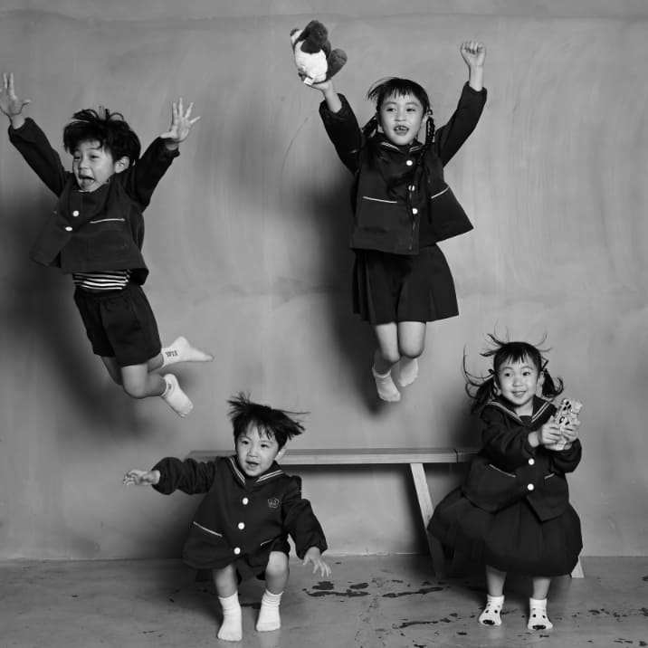 ジャンプポーズ