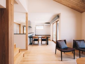 【八代】新築木造二階建ての建築写真撮影｜木の温もりあふれる快適な住まい