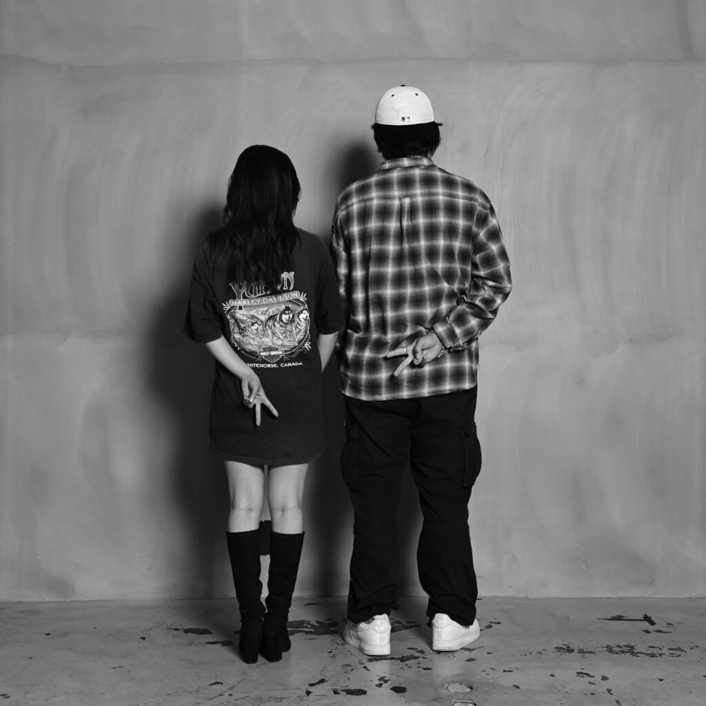 カップルフォトバック
ショット