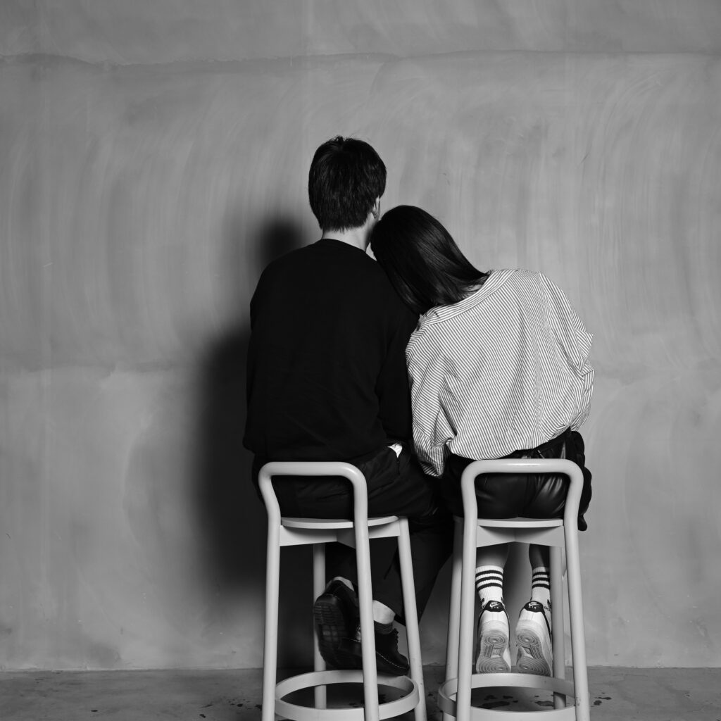 カップルフォトバック
ショット